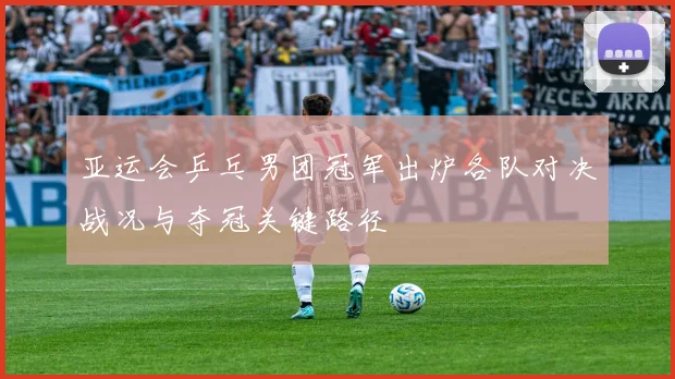 亚运会乒乓男团冠军出炉各队对决战况与夺冠关键路径